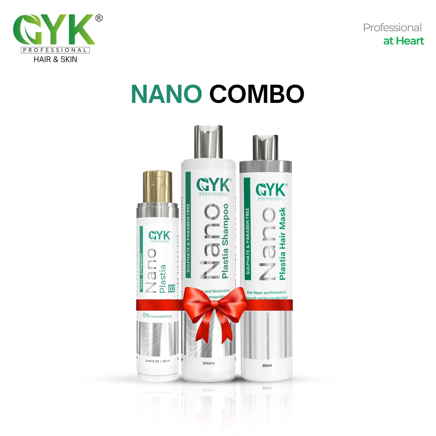 NanoPlastia Combo (300ml NanoShampoo + 300ml NanoMask +100ml NanoPlastia